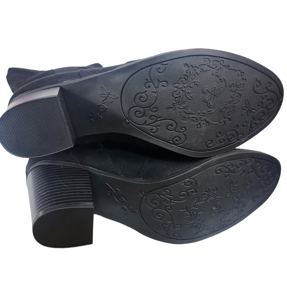 Sugar Willetta Casual Heeled Boot Black 8.5 - Picture 7 of 7